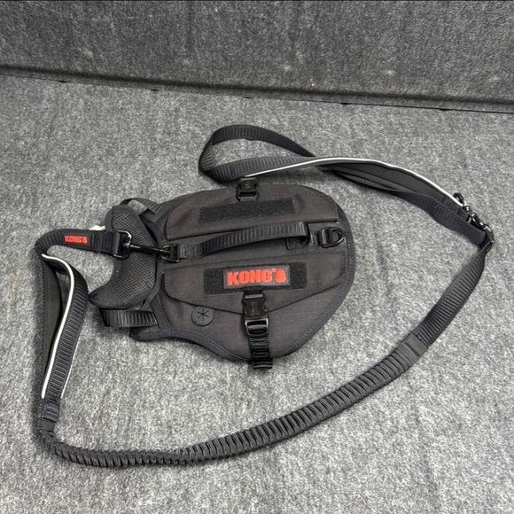 Kong Tactical Black Dog Harness with Durable Design and Comfort - Picture 1 of 6